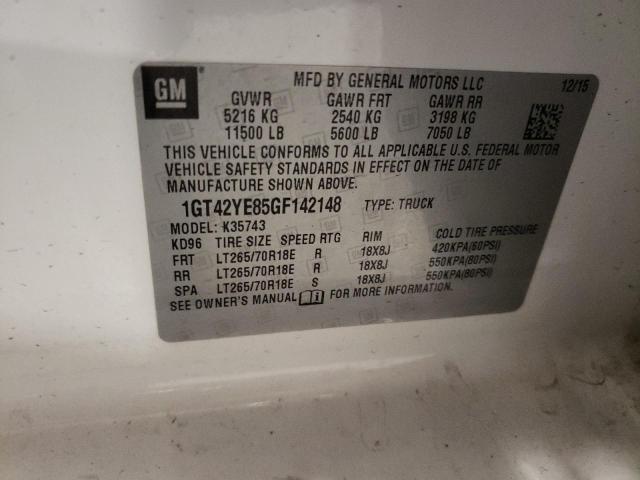 Photo 11 VIN: 1GT42YE85GF142148 - GMC SIERRA K35 