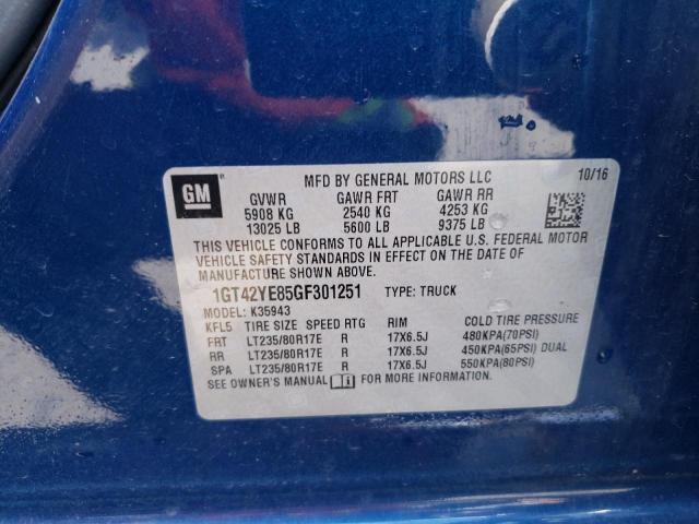 Photo 12 VIN: 1GT42YE85GF301251 - GMC SIERRA 