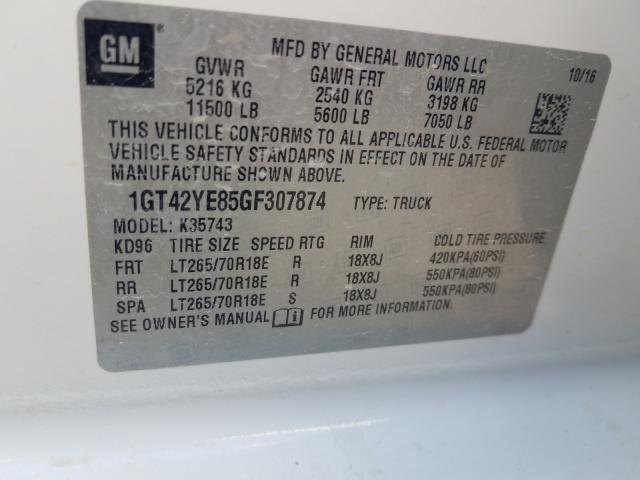 Photo 9 VIN: 1GT42YE85GF307874 - GMC SIERRA K35 