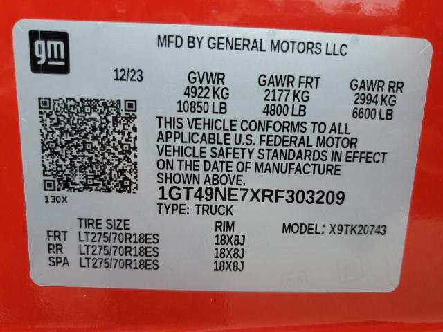 Photo 11 VIN: 1GT49NE7XRF303209 - GMC SIERRA 