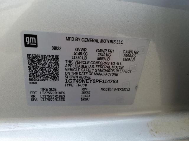 Photo 11 VIN: 1GT49NEY0PF114784 - GMC SIERRA K25 