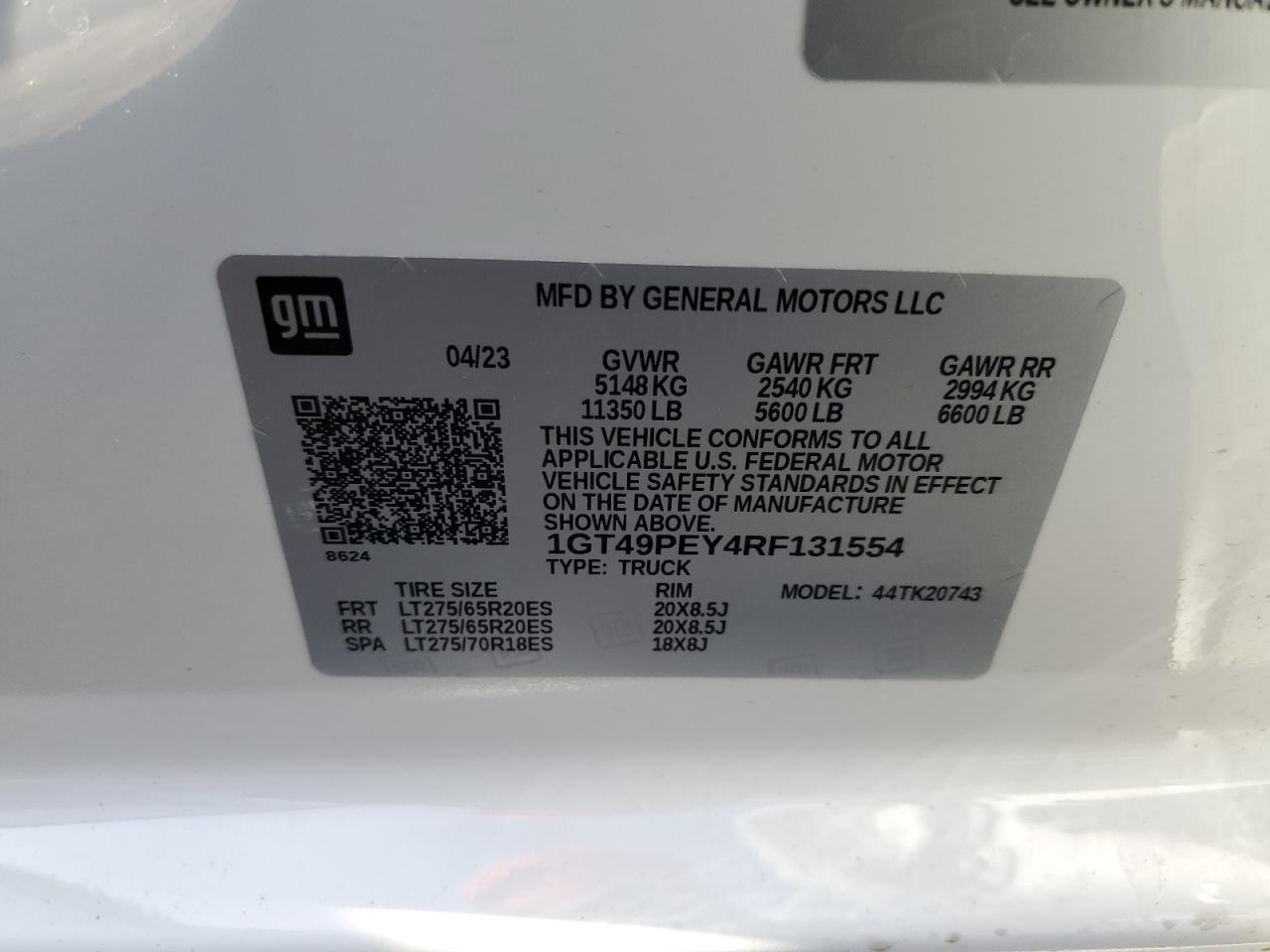 Photo 11 VIN: 1GT49PEY4RF131554 - GMC SIERRA 