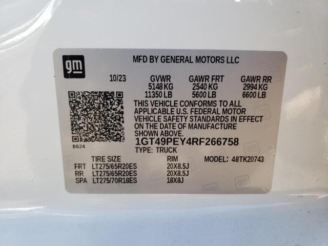 Photo 12 VIN: 1GT49PEY4RF266758 - GMC SIERRA 