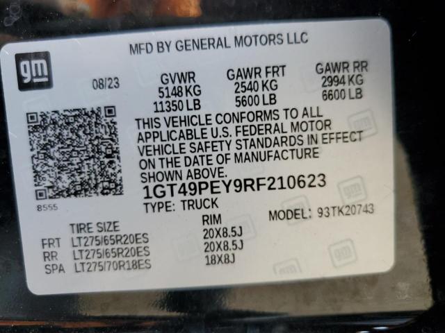 Photo 11 VIN: 1GT49PEY9RF210623 - GMC SIERRA 