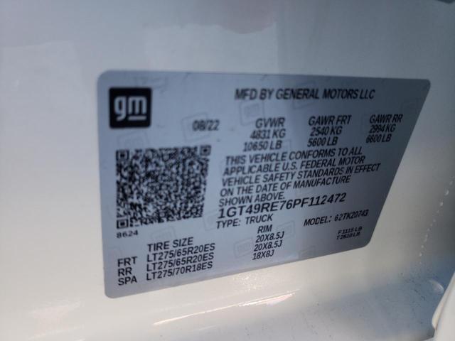 Photo 11 VIN: 1GT49RE76PF112472 - GMC SIERRA 