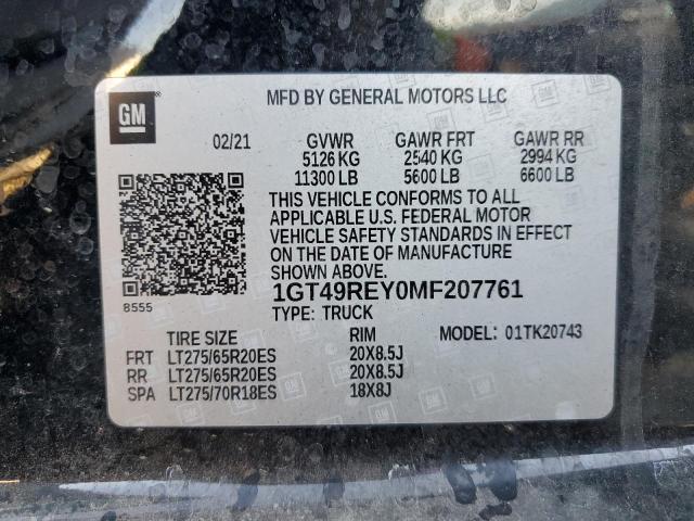 Photo 12 VIN: 1GT49REY0MF207761 - GMC SIERRA K25 