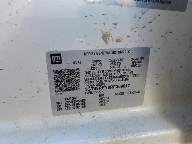 Photo 11 VIN: 1GT49REY0RF369817 - GMC SIERRA K25 