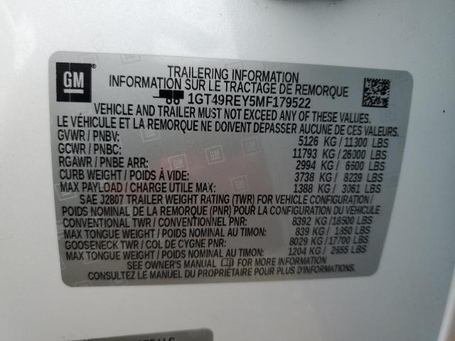Photo 11 VIN: 1GT49REY5MF179522 - GMC SIERRA K25 