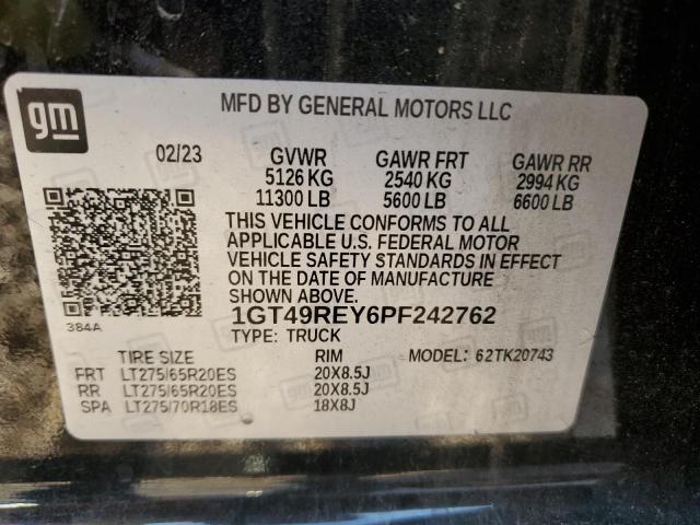 Photo 12 VIN: 1GT49REY6PF242762 - GMC SIERRA K25 