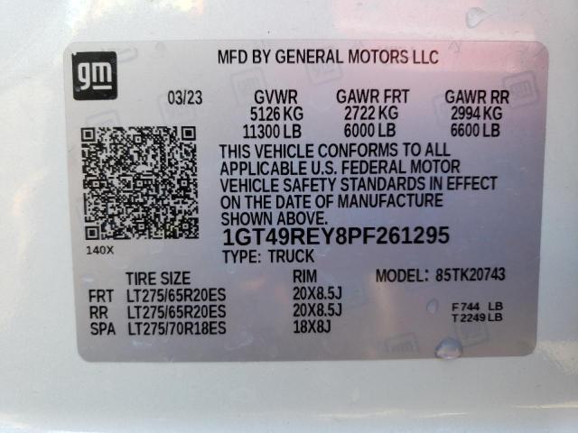 Photo 11 VIN: 1GT49REY8PF261295 - GMC SIERRA K25 