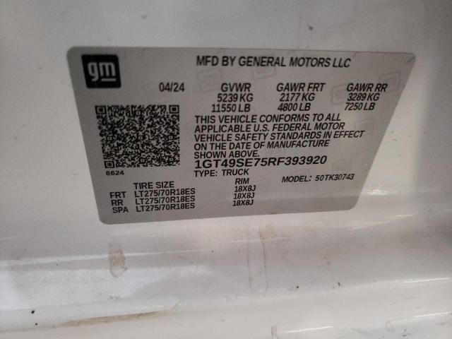 Photo 11 VIN: 1GT49SE75RF393920 - GMC SIERRA K35 