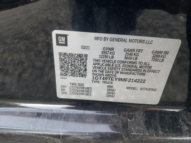 Photo 11 VIN: 1GT49TEY9MF214222 - GMC SIERRA K35 