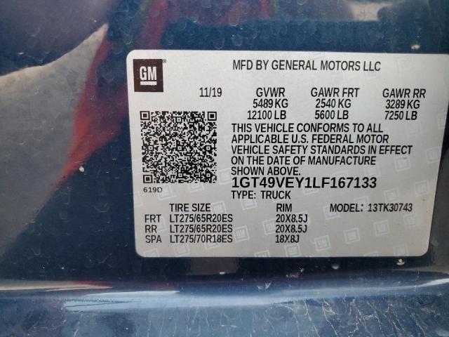 Photo 11 VIN: 1GT49VEY1LF167133 - GMC SIERRA K35 