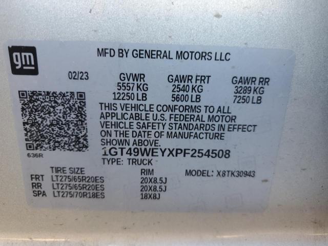 Photo 11 VIN: 1GT49WEYXPF254508 - GMC SIERRA K35 