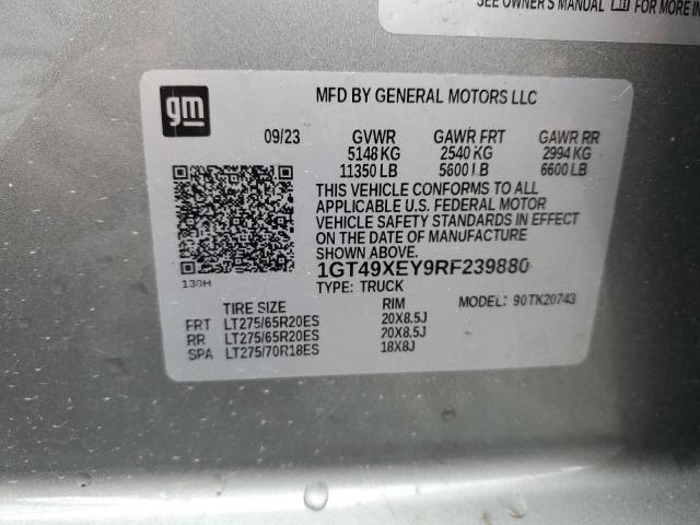 Photo 11 VIN: 1GT49XEY9RF239880 - GMC SIERRA K35 