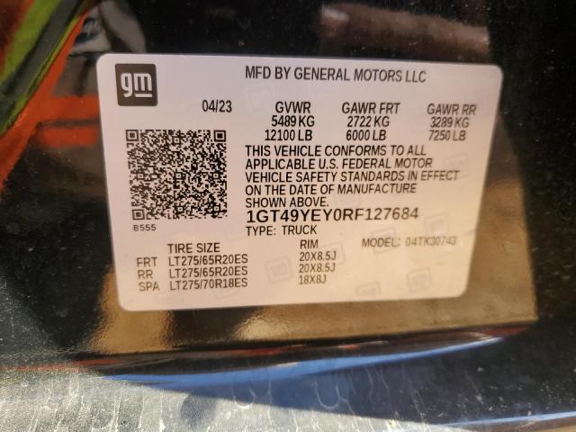 Photo 11 VIN: 1GT49YEY0RF127684 - GMC SIERRA 