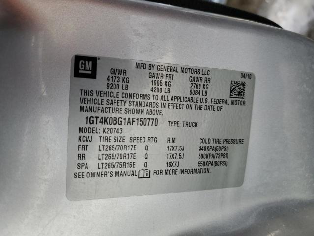 Photo 11 VIN: 1GT4K0BG1AF150770 - GMC SIERRA K25 