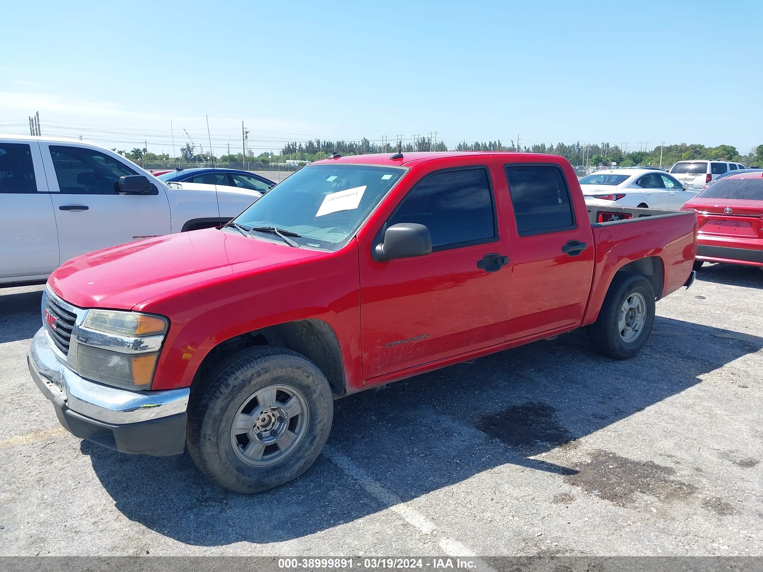 Photo 1 VIN: 1GTCS136758183726 - GMC CANYON 