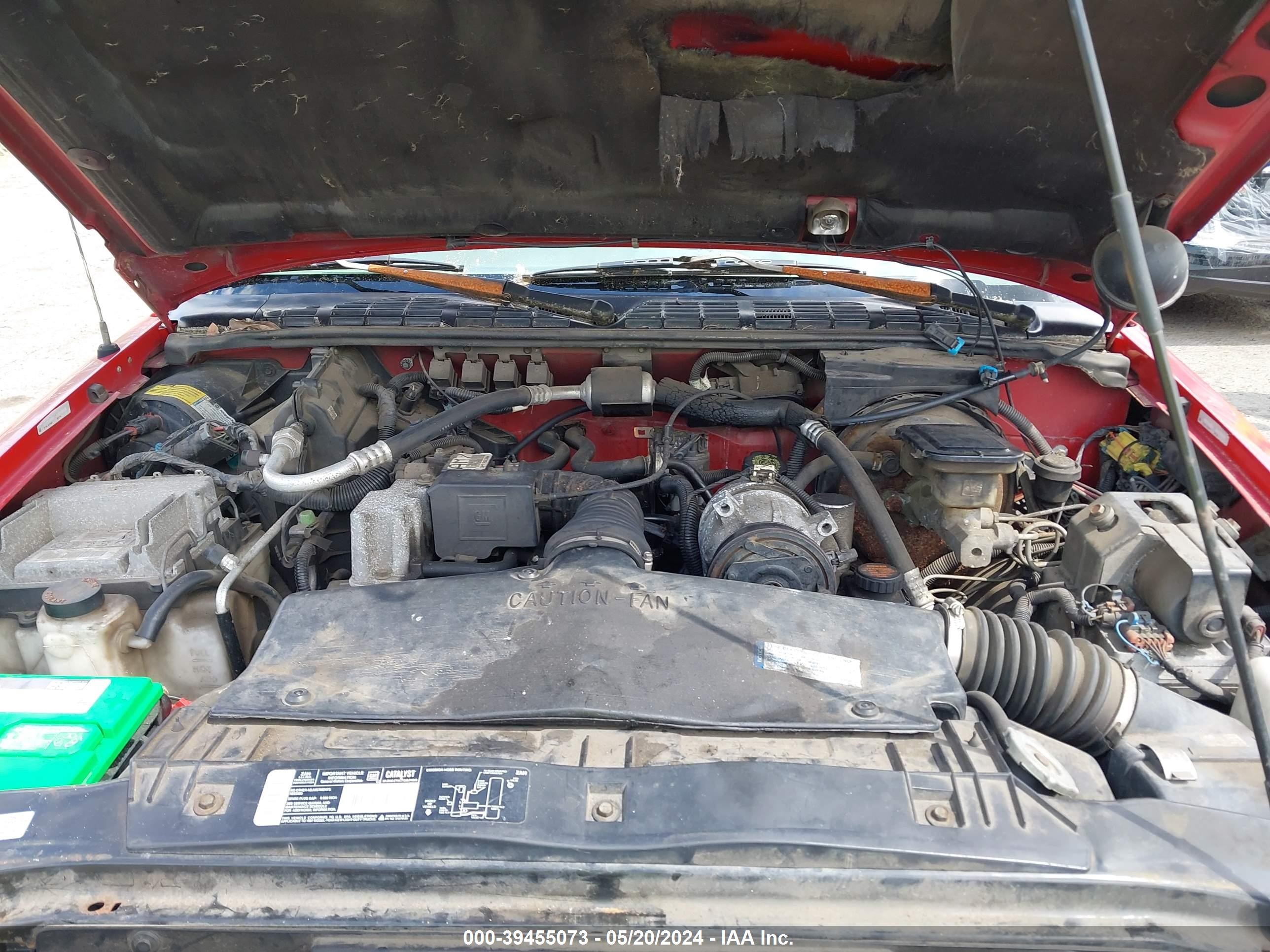 Photo 9 VIN: 1GTCS1446VK500850 - GMC SONOMA 