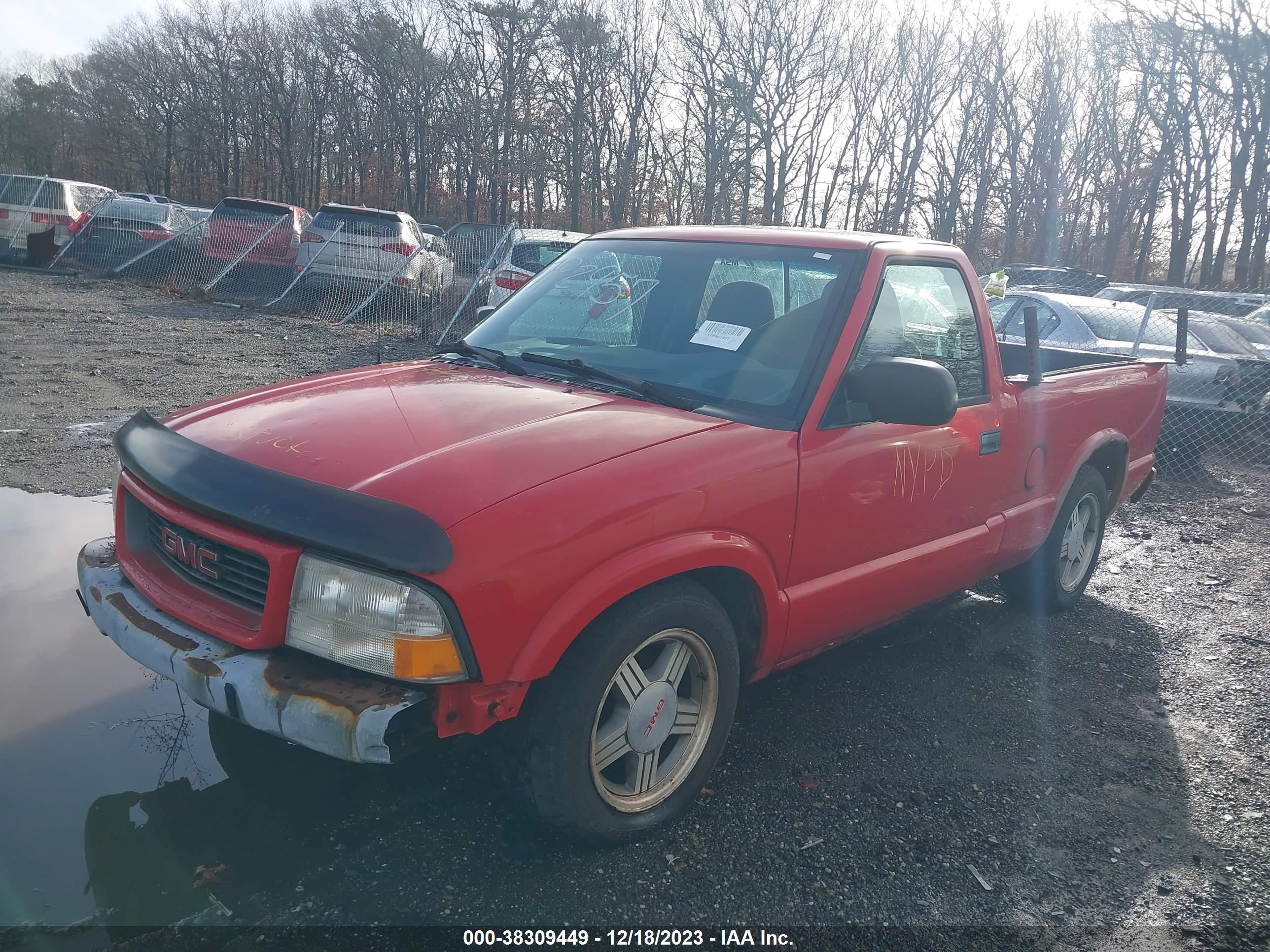 Photo 1 VIN: 1GTCS144XX8520115 - GMC SONOMA 