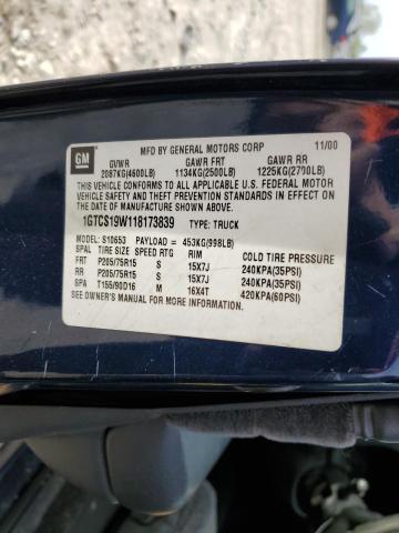 Photo 12 VIN: 1GTCS19W118173839 - GMC SONOMA 