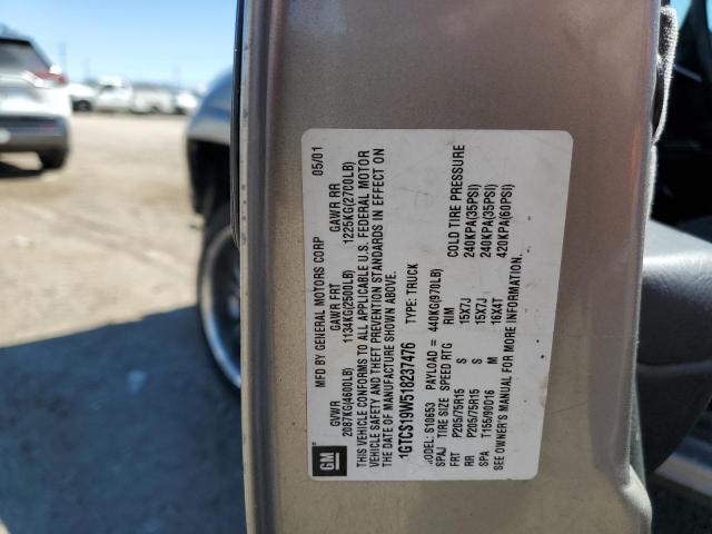 Photo 11 VIN: 1GTCS19W518237476 - GMC SONOMA 