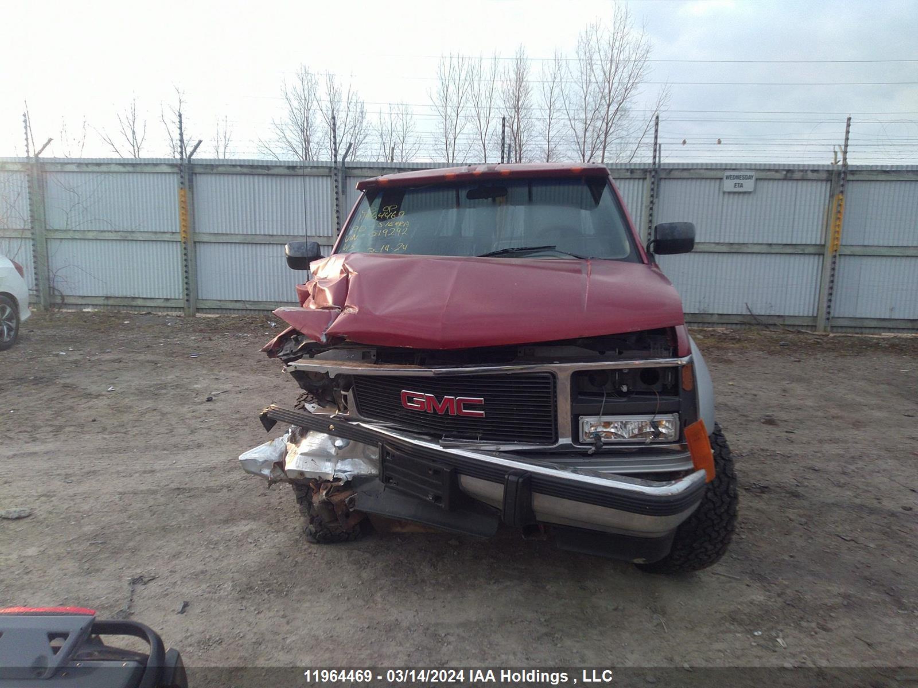 Photo 11 VIN: 1GTDK14H0LZ519292 - GMC SIERRA 