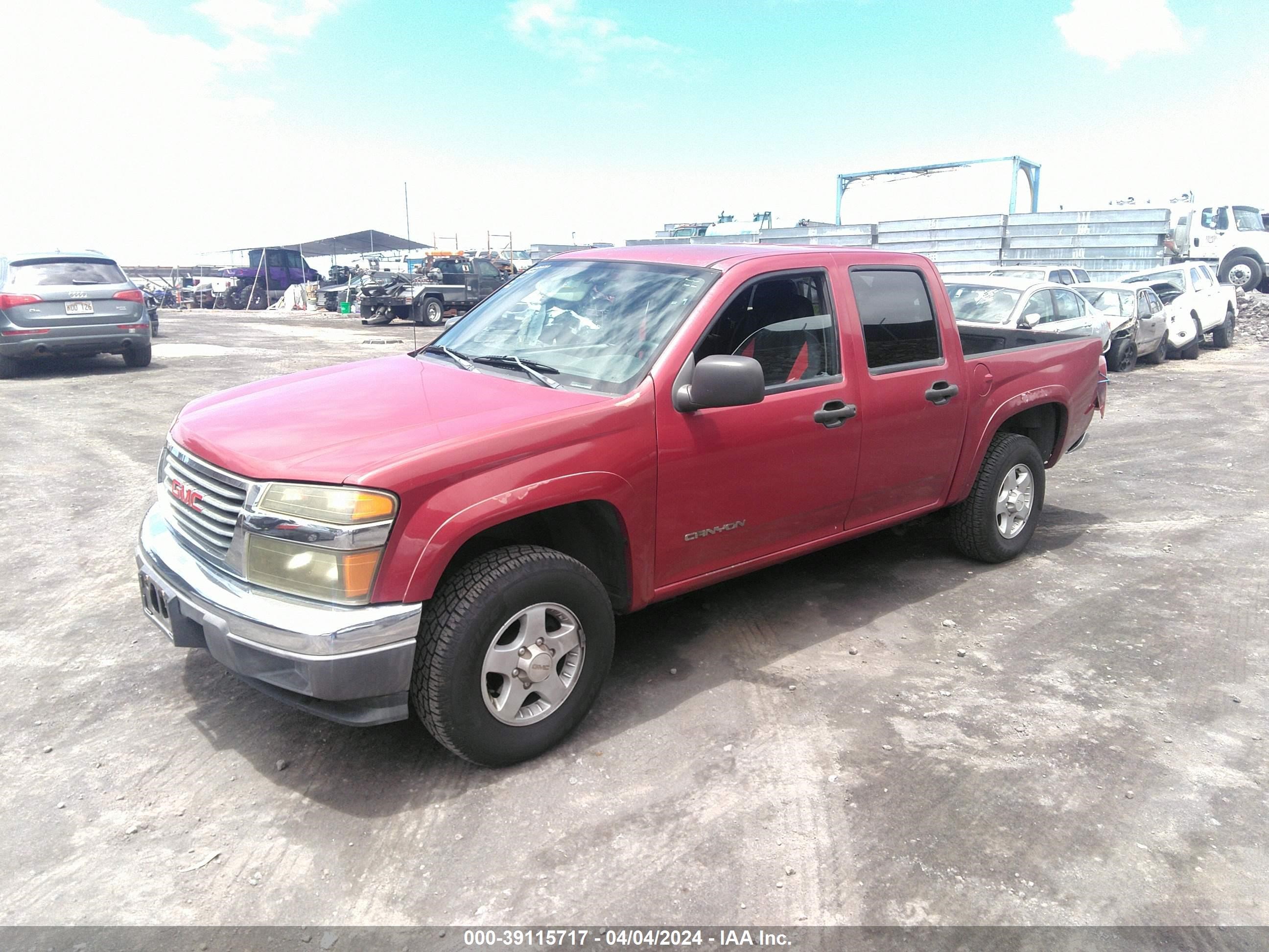 Photo 1 VIN: 1GTDT136158278560 - GMC CANYON 