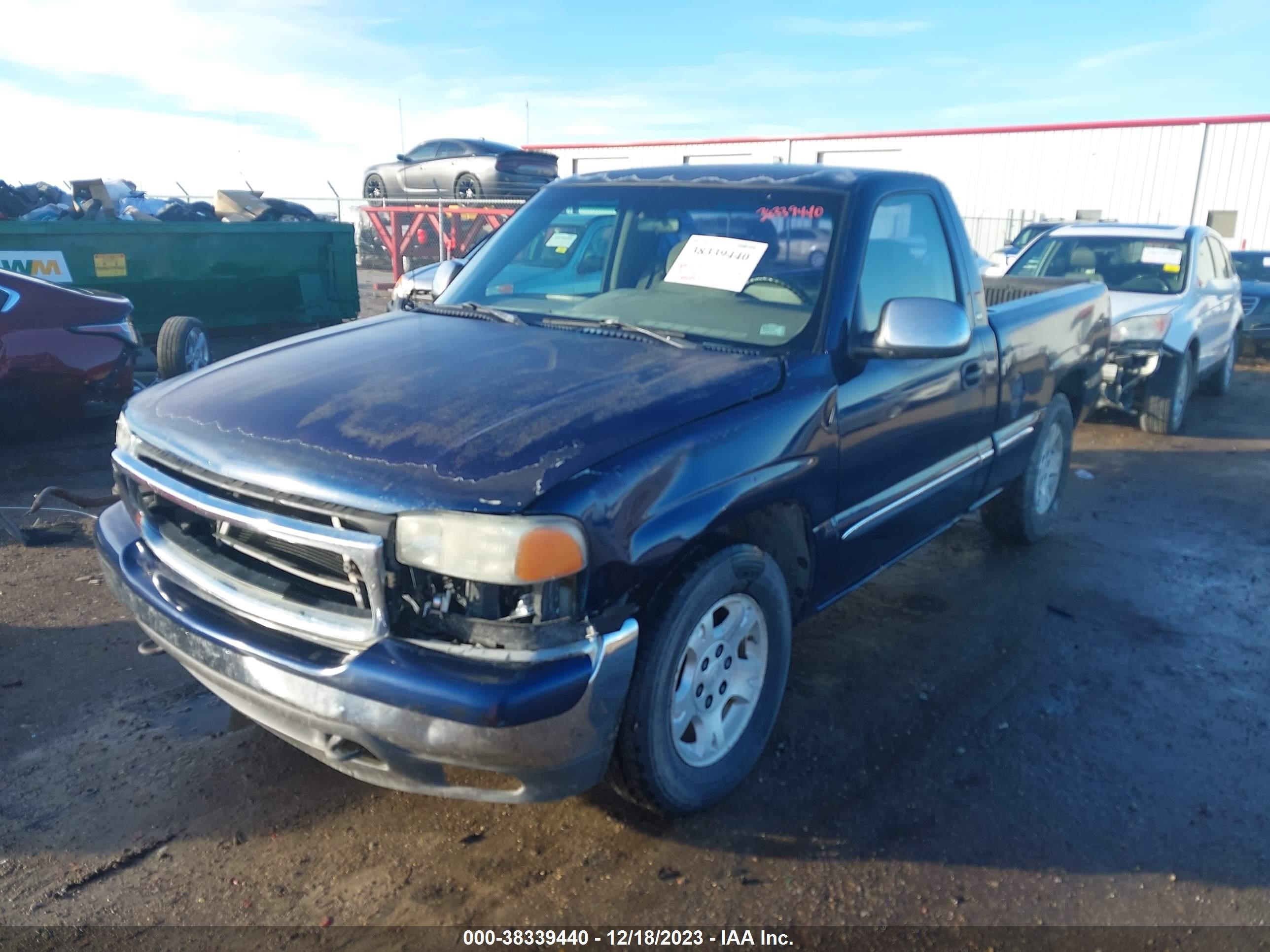 Photo 1 VIN: 1GTEC14TXYZ109788 - GMC SIERRA 