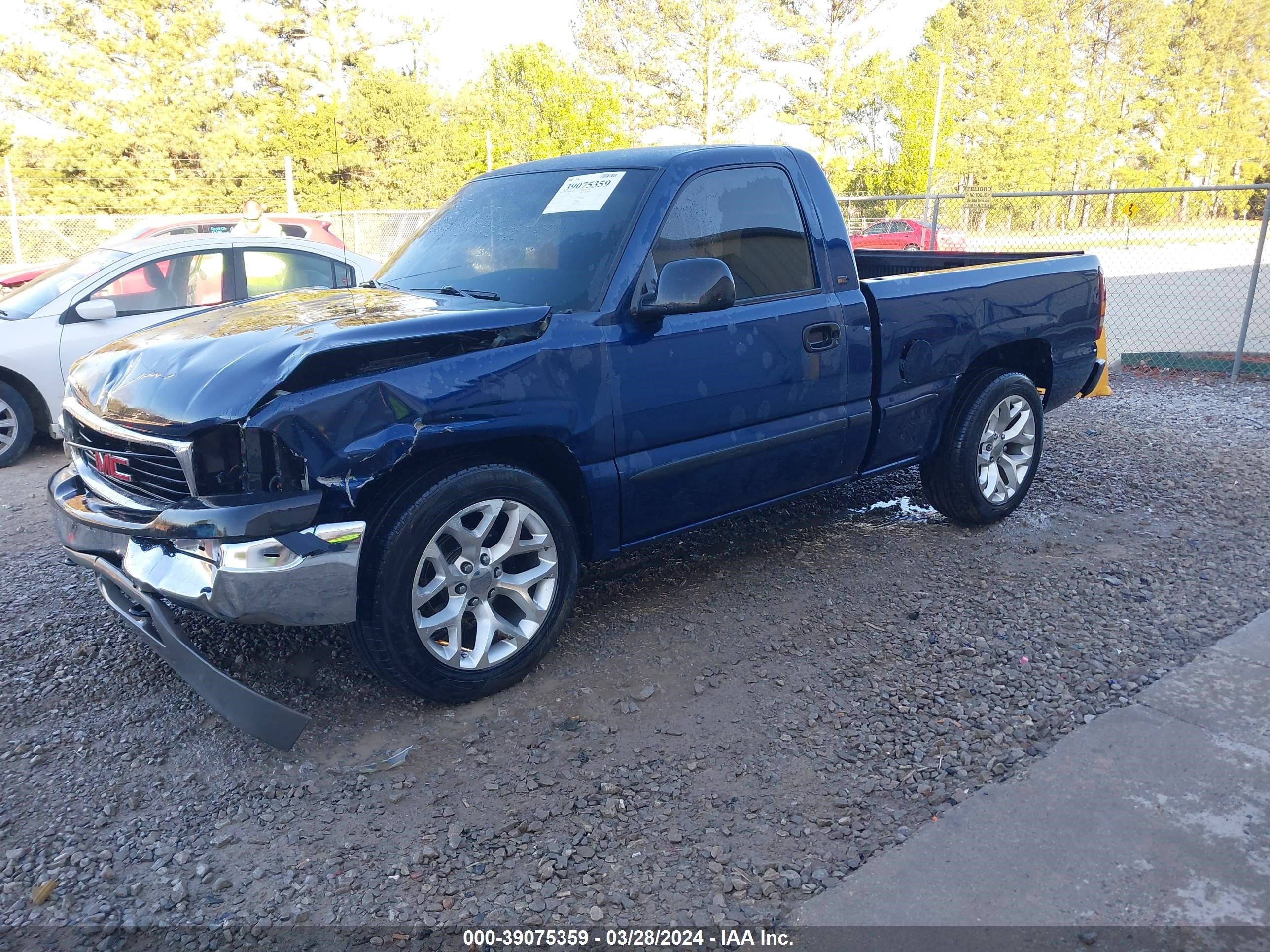 Photo 1 VIN: 1GTEC14V51Z117918 - GMC SIERRA 