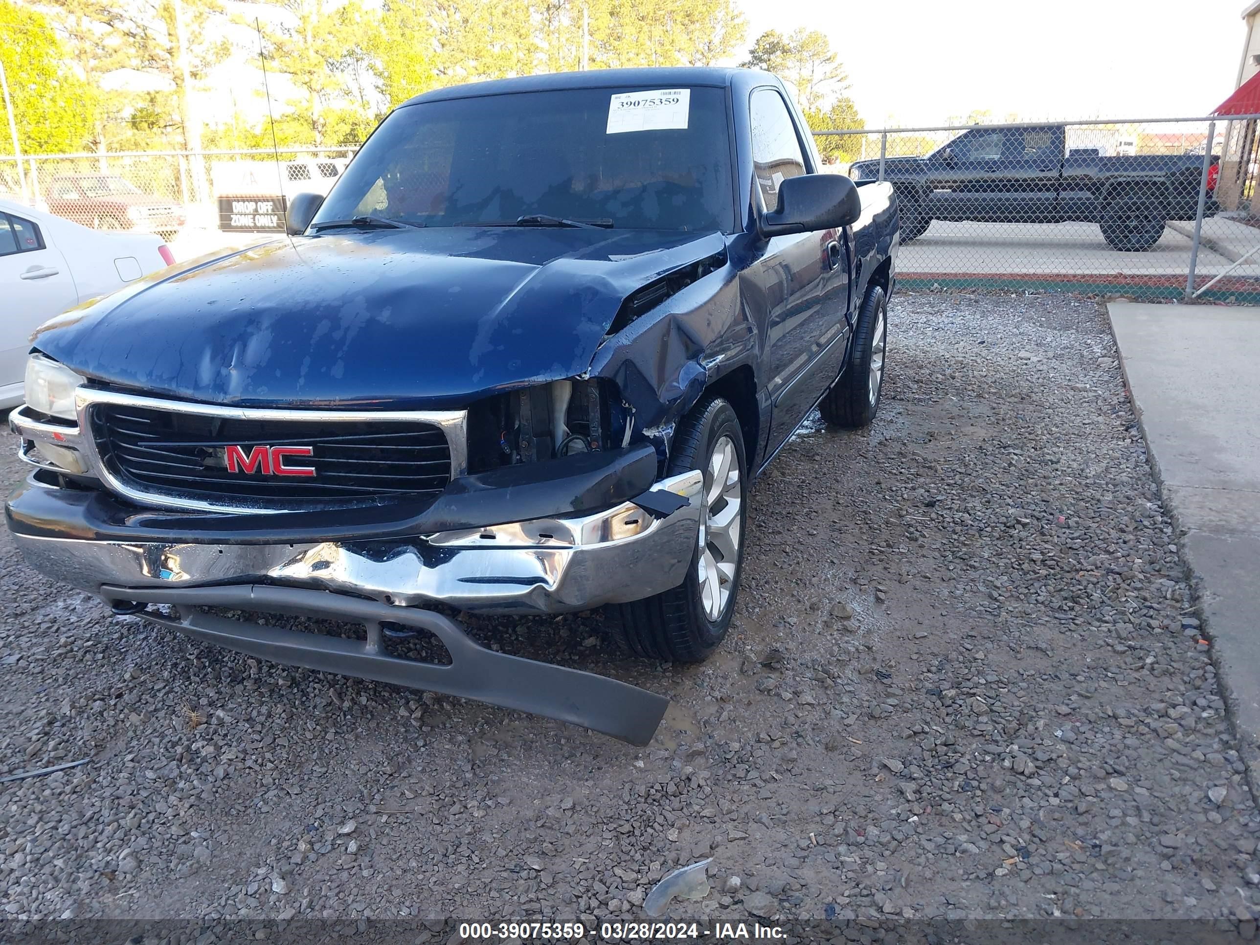 Photo 5 VIN: 1GTEC14V51Z117918 - GMC SIERRA 