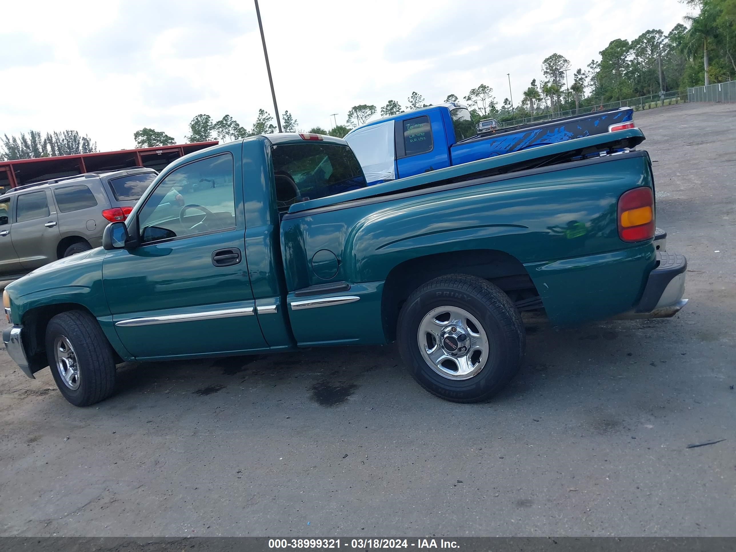 Photo 13 VIN: 1GTEC14V91Z184277 - GMC SIERRA 