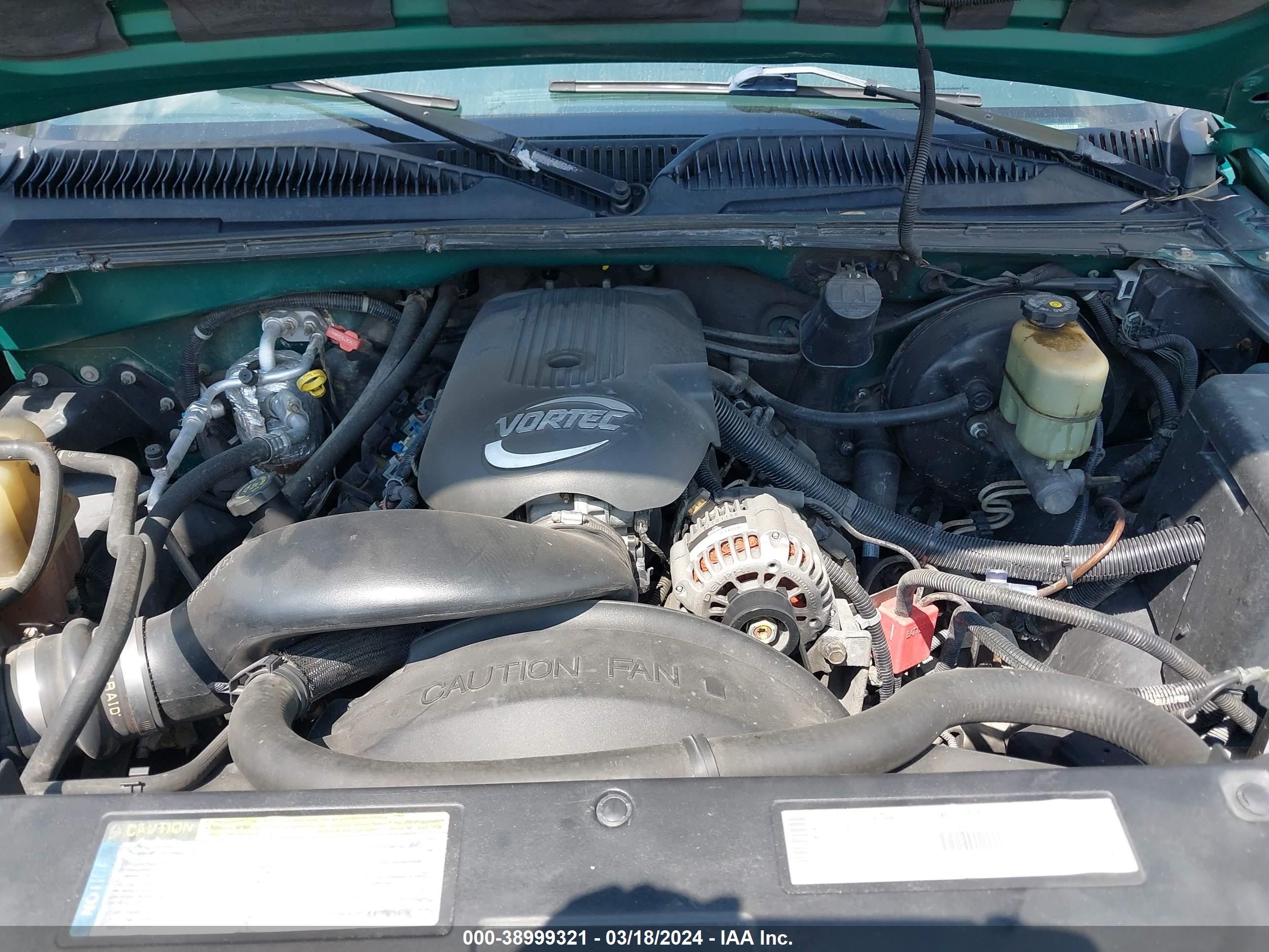 Photo 9 VIN: 1GTEC14V91Z184277 - GMC SIERRA 