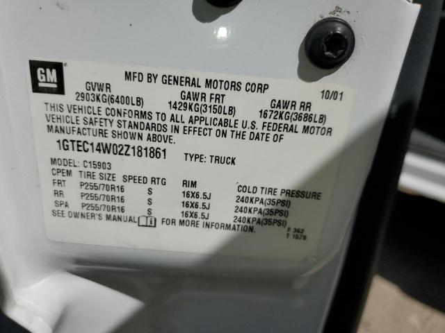 Photo 11 VIN: 1GTEC14W02Z181861 - GMC NEW SIERRA 