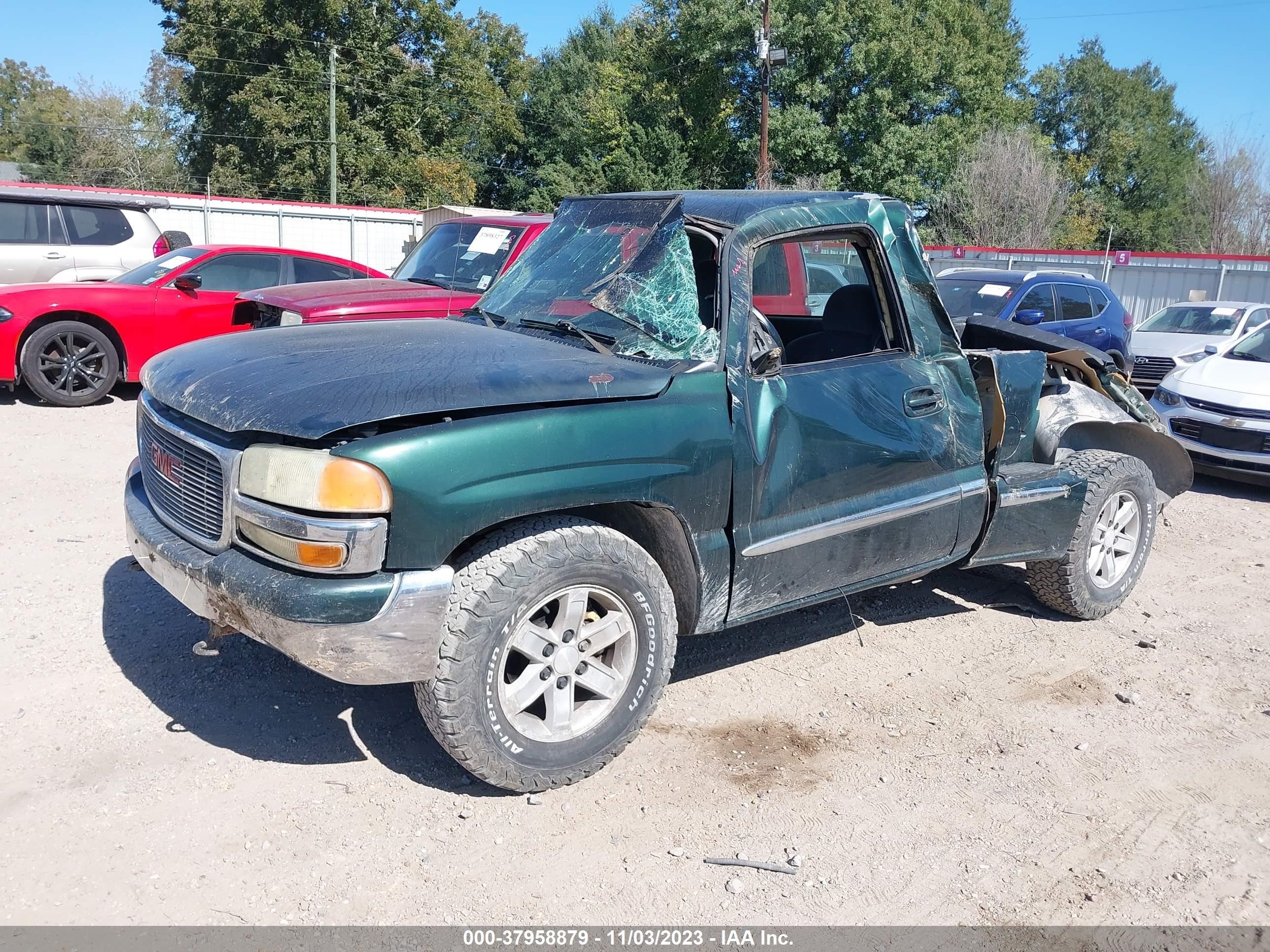 Photo 1 VIN: 1GTEC14WX2Z337937 - GMC SIERRA 