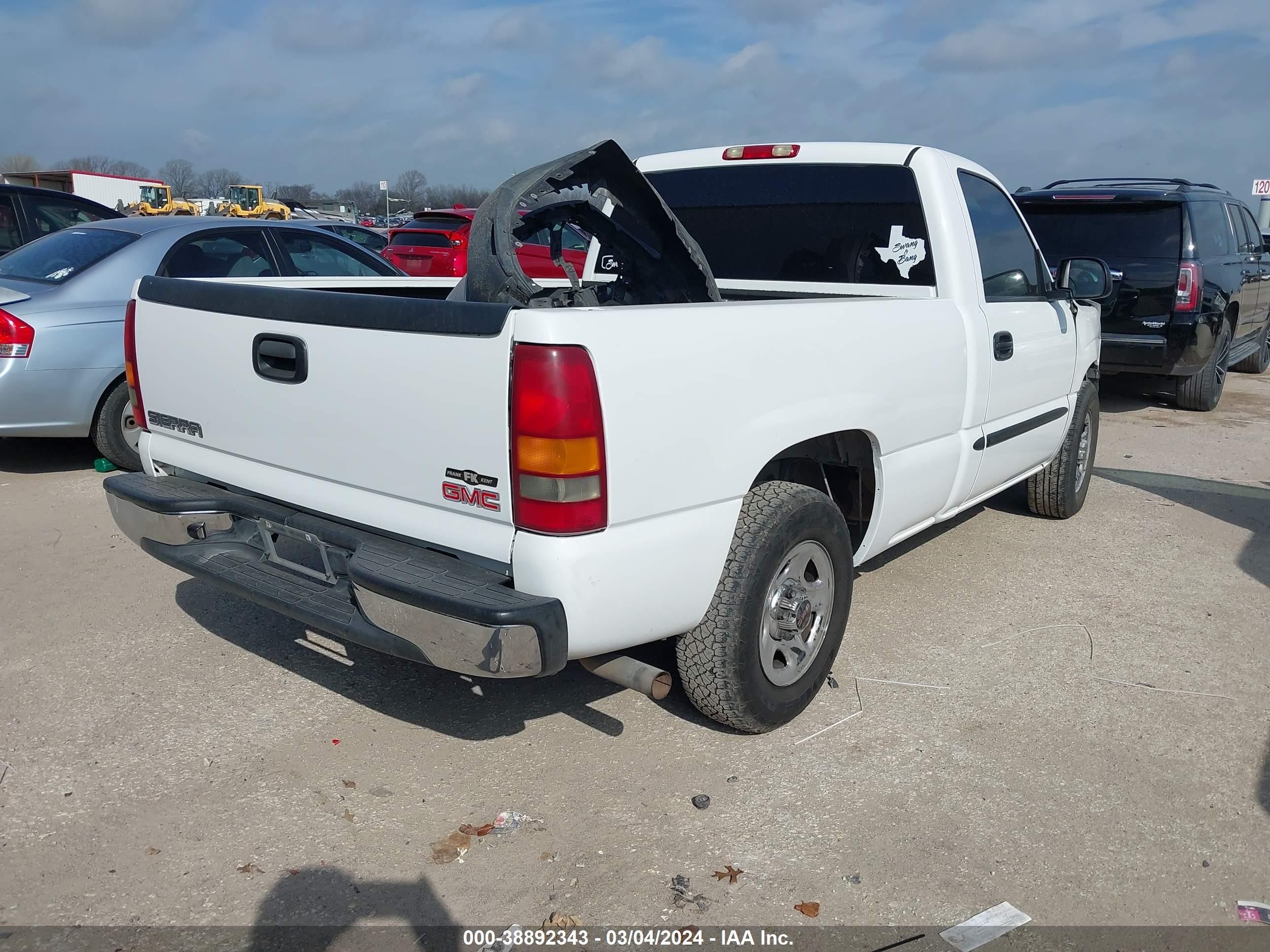 Photo 3 VIN: 1GTEC14X13Z332278 - GMC SIERRA 