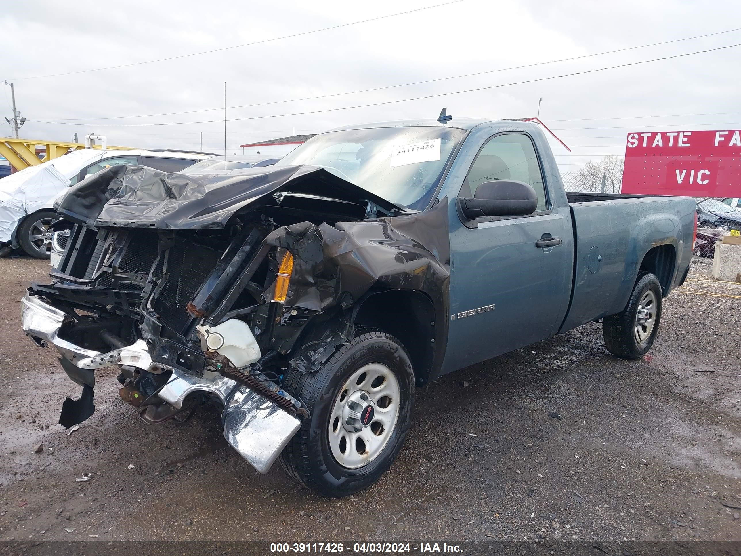 Photo 1 VIN: 1GTEC14X29Z173618 - GMC SIERRA 