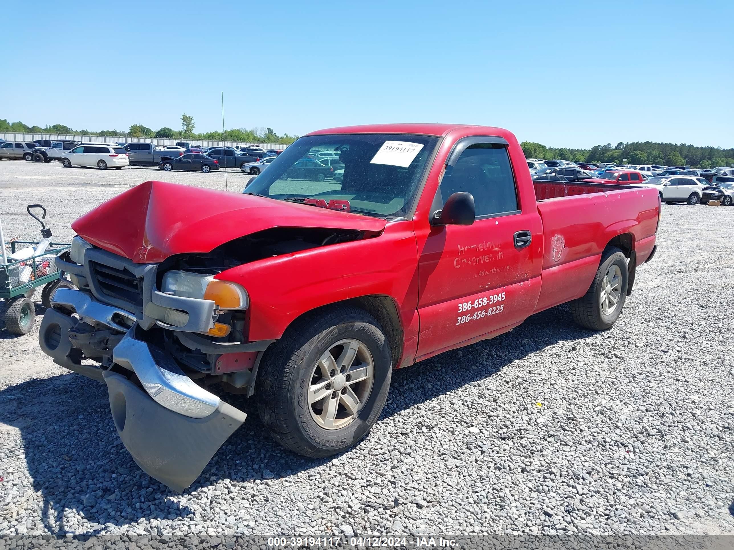 Photo 1 VIN: 1GTEC14X95Z166501 - GMC SIERRA 