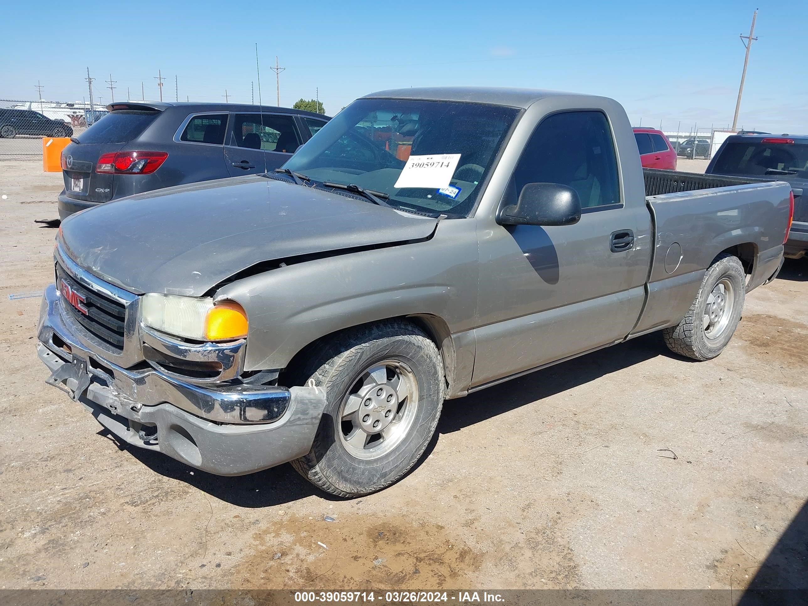 Photo 1 VIN: 1GTEC14XX3Z158727 - GMC SIERRA 