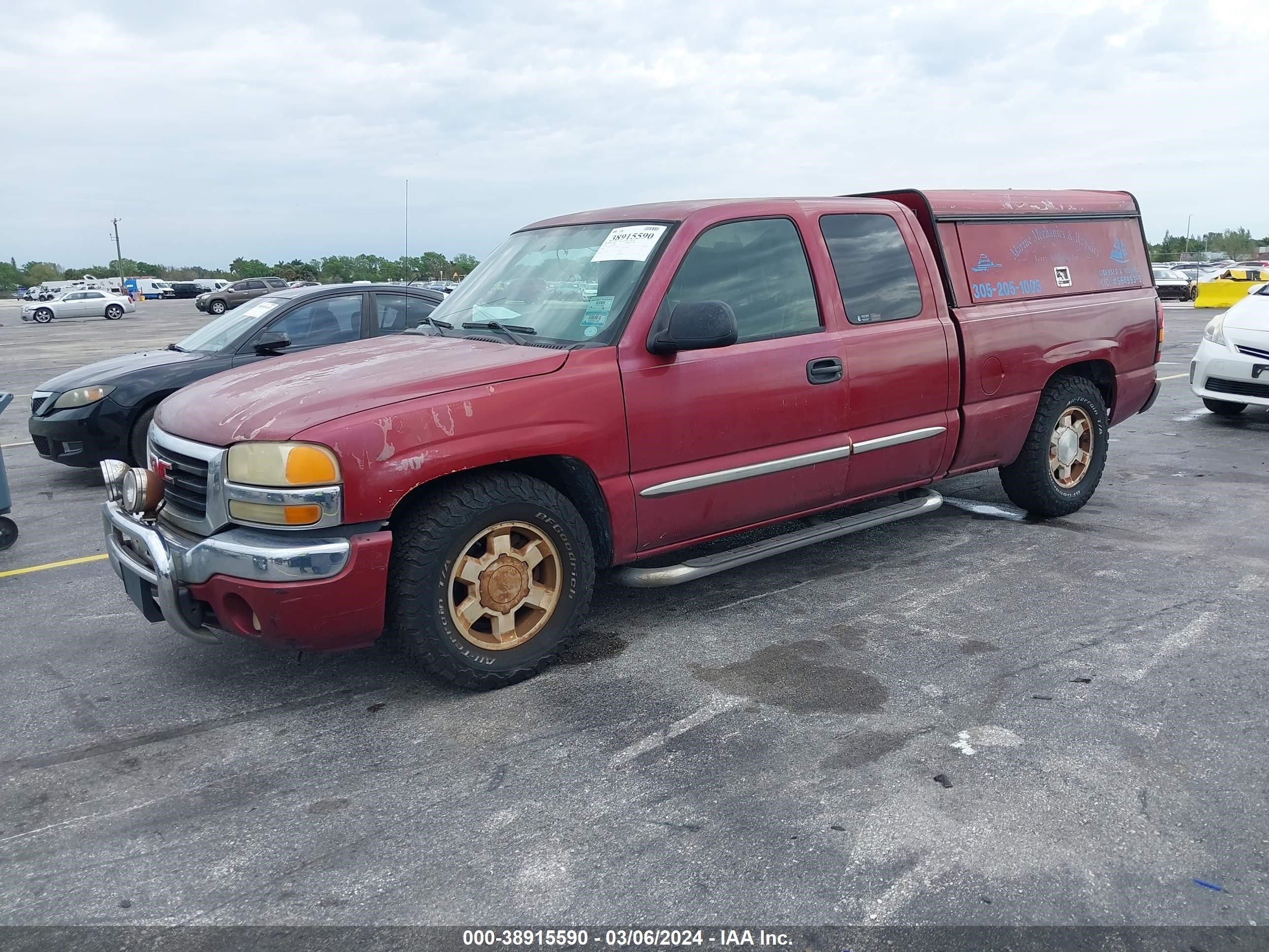 Photo 1 VIN: 1GTEC19T15Z345475 - GMC SIERRA 