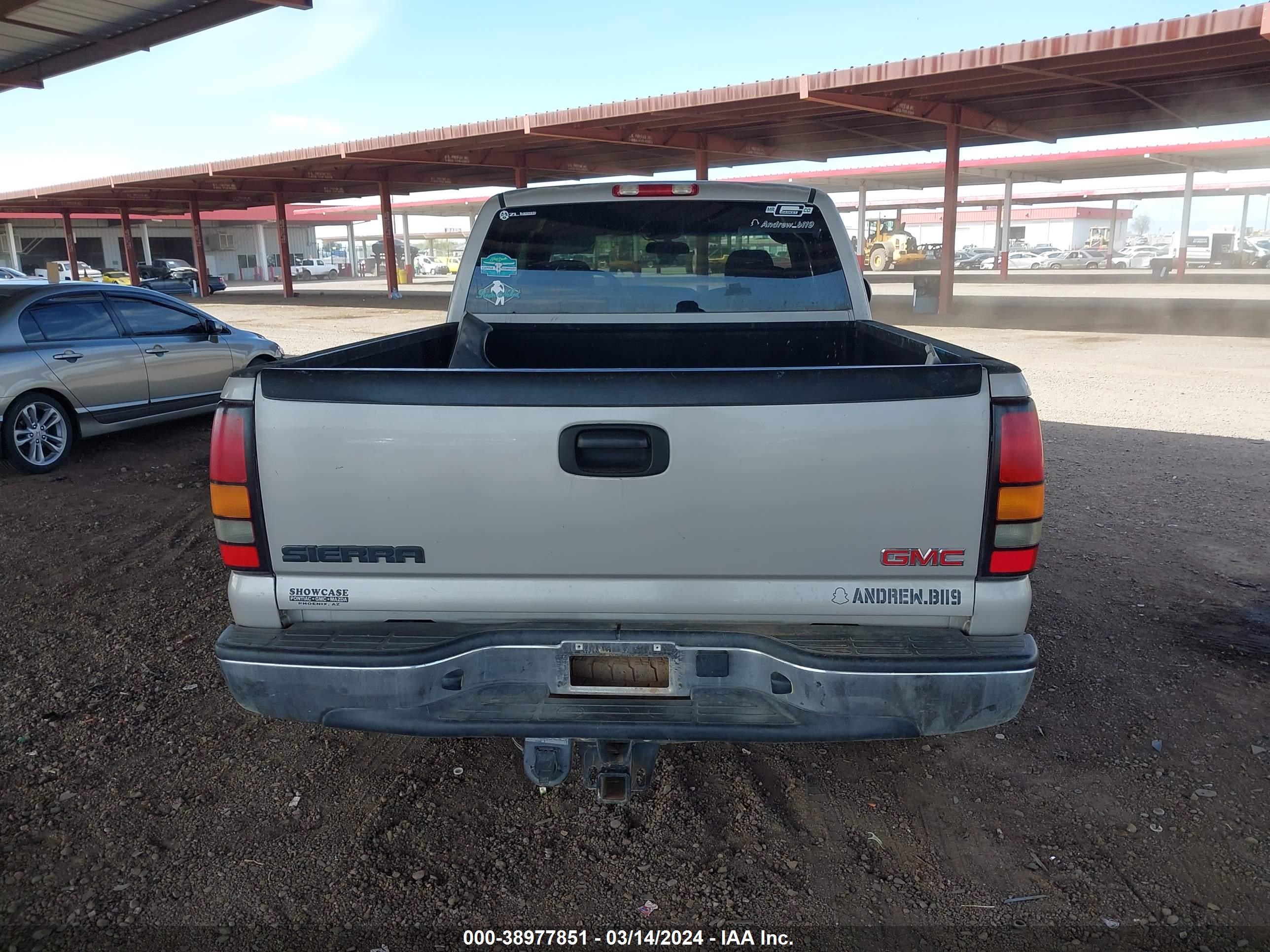 Photo 15 VIN: 1GTEC19V56Z290435 - GMC SIERRA 