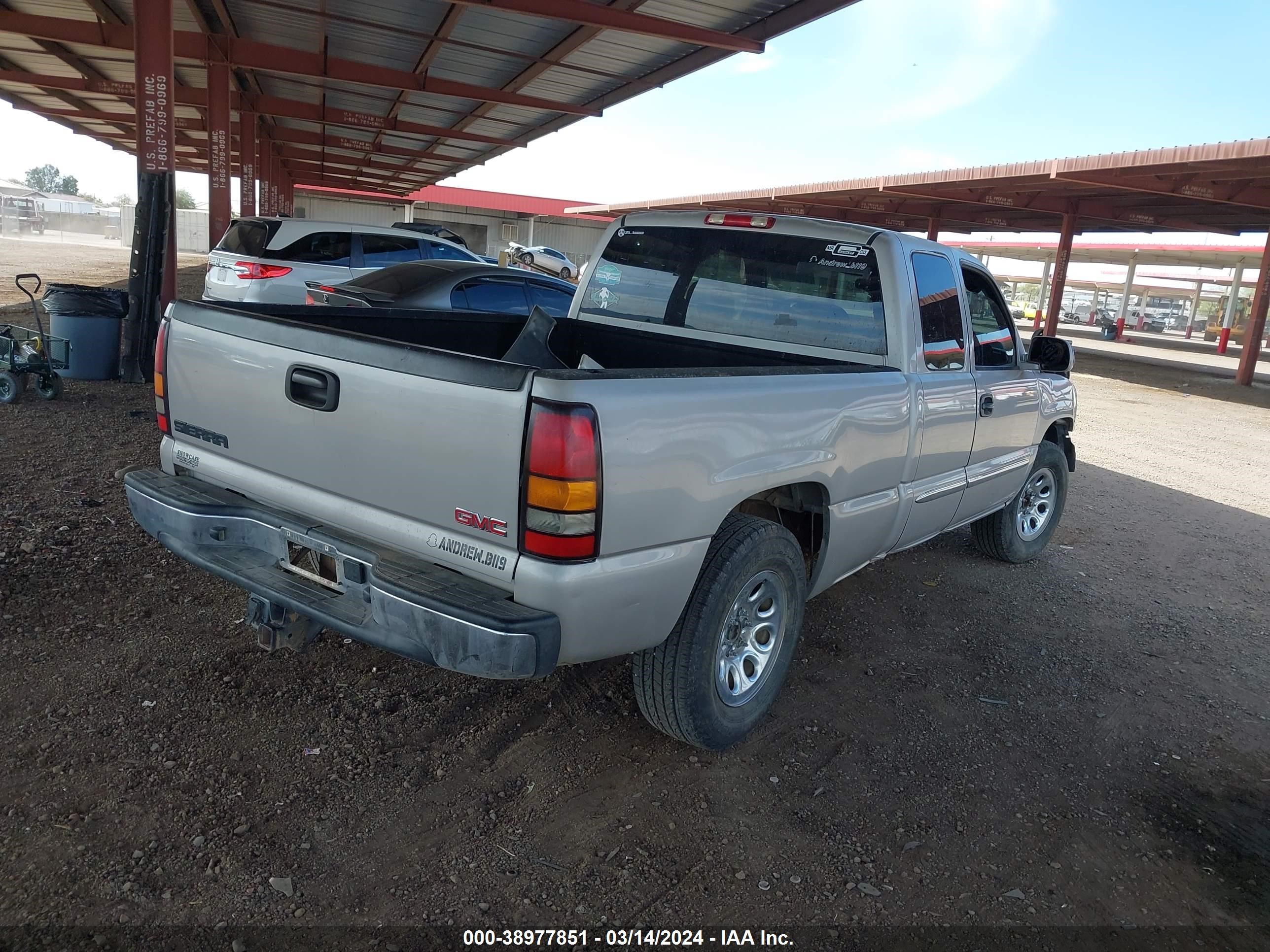 Photo 3 VIN: 1GTEC19V56Z290435 - GMC SIERRA 