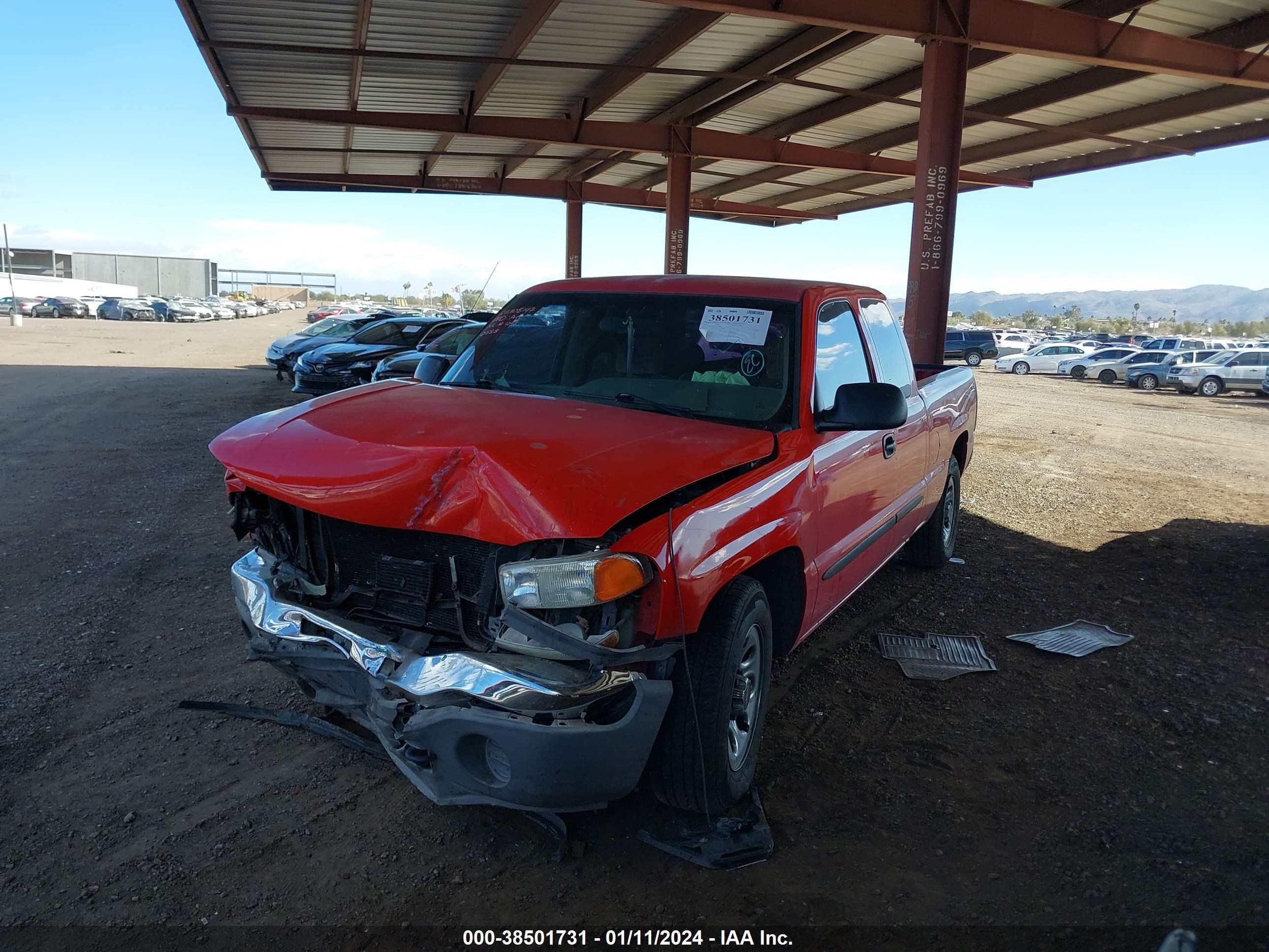 Photo 1 VIN: 1GTEC19VX7Z190588 - GMC SIERRA 