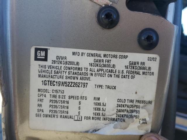 Photo 11 VIN: 1GTEC19W52Z262797 - GMC NEW SIERRA 