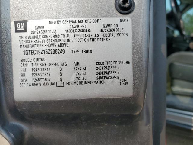 Photo 11 VIN: 1GTEC19Z16Z296249 - GMC NEW SIERRA 