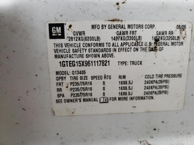 Photo 12 VIN: 1GTEG15X961117821 - GMC SAVANA G15 