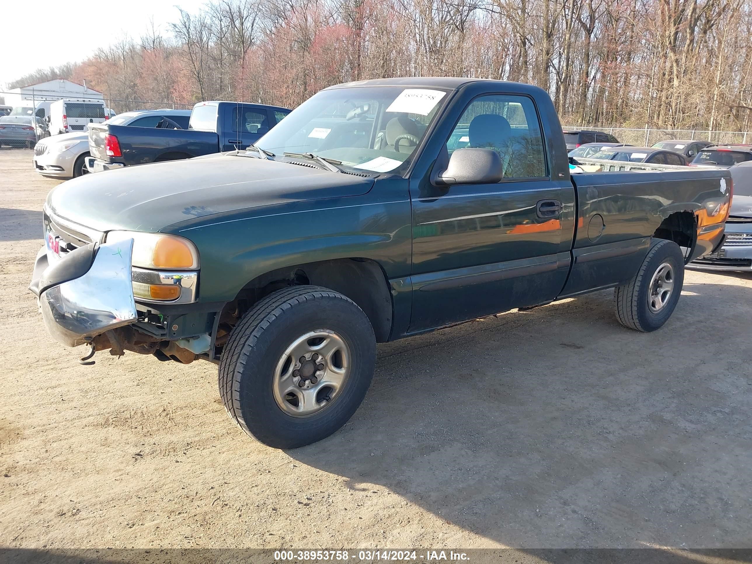 Photo 1 VIN: 1GTEK14T92E140371 - GMC SIERRA 