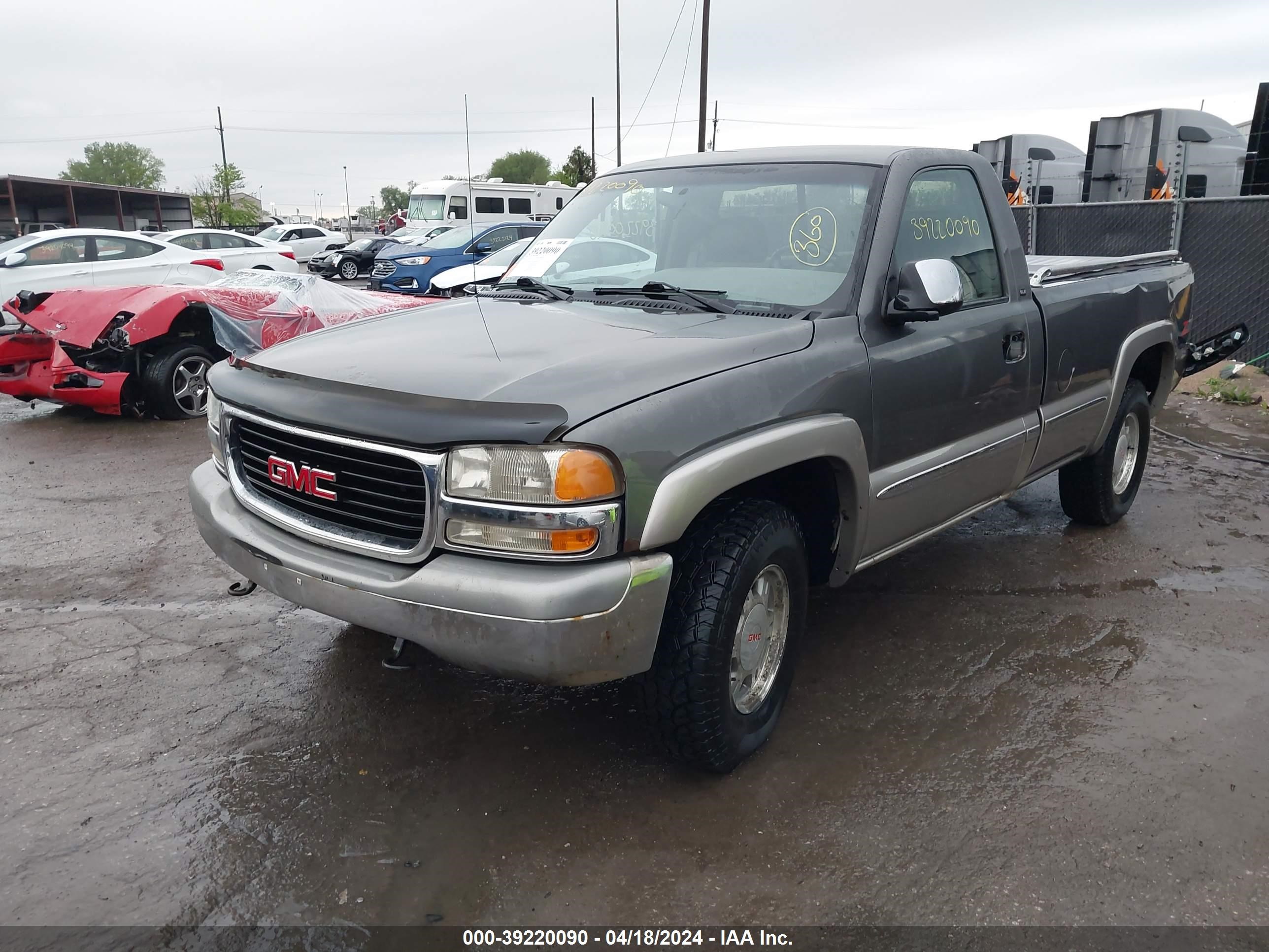 Photo 1 VIN: 1GTEK14V0YE301085 - GMC SIERRA 