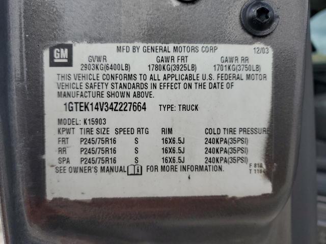 Photo 11 VIN: 1GTEK14V34Z227664 - GMC NEW SIERRA 