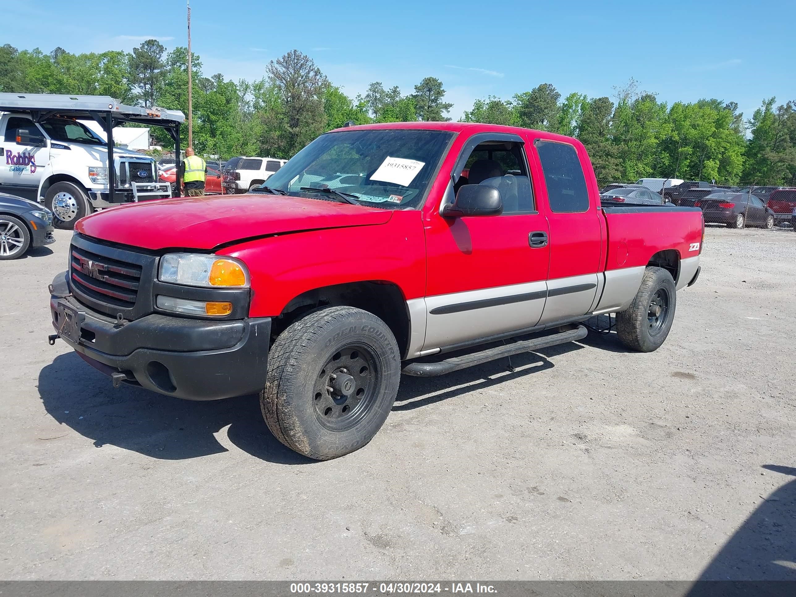 Photo 1 VIN: 1GTEK19B05Z320447 - GMC SIERRA 